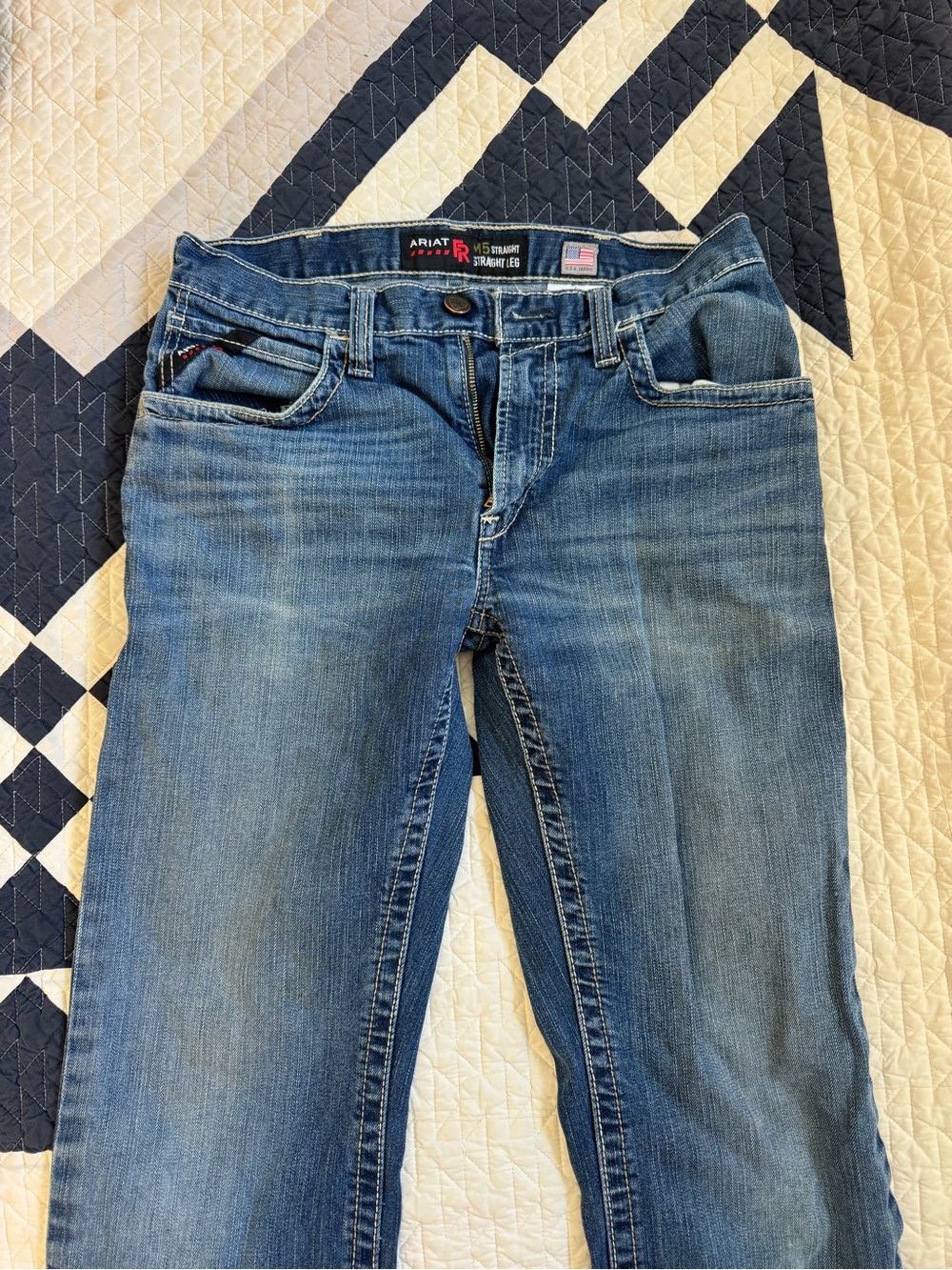 Ariat FR M5 Straight-Leg Jeans
